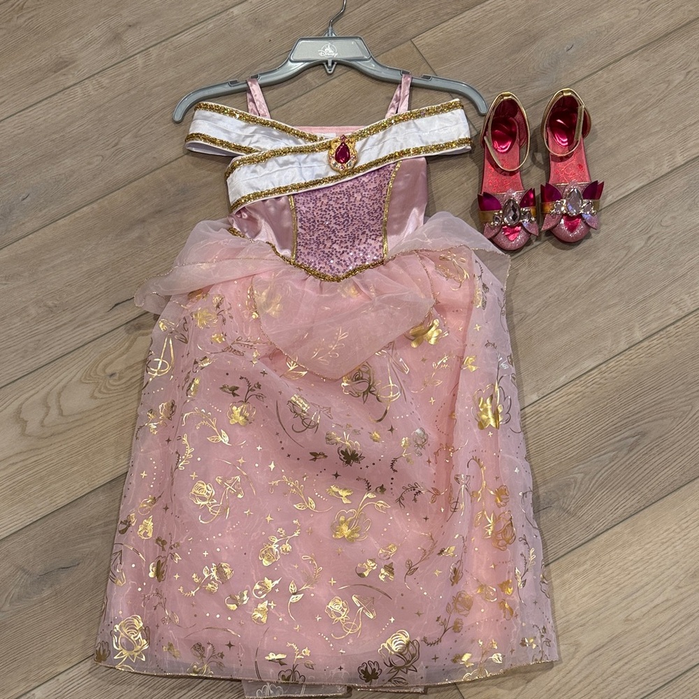 Disney Princess Aurora Deluxe Costume with Shoes - Picture 2 of 7